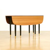 1950s Drop Leaf Dining Table by E Gomme