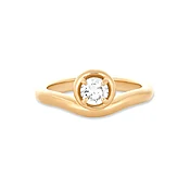 0.5CTW LAB-Created Diamond Bonbon Merge Ring