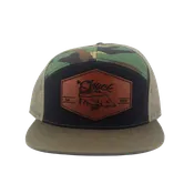 7 Panel Flat Brim Cap