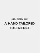 Custom Shirt Gift Certificate