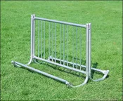 Modern Double Sided Bicycle Rack (10, 16, or 20 Bicycle Capacity)