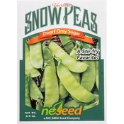 Dwarf Grey Sugar Snow Pea Seeds