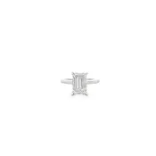 Lab Grown Emerald Cut Diamond Ring