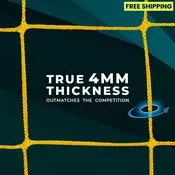4mm HTPP Futsal Net for 6'7"x9'10" Futsal Goals