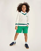 Boys Ripstop Performance Pull On Shorts - Club House - Blue