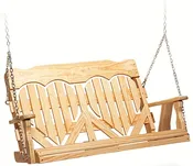 4′ High Back Heart Swing