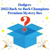 Dodgers 2025 Back-to-Back Champions Premium Mystery Box