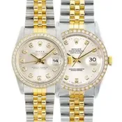 Rolex Datejust Watches His &amp; Hers Stainless Steel
