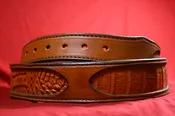 Caiman Leather Range Belt – 55 in. (RB48)