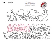 008 Angel longarm Pantograph by Linda V. Taylor