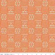 Happy Fall Days Collection Vintage Squares Cotton Fabric C16343