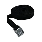 1" Black Endless Cam Buckle Strap