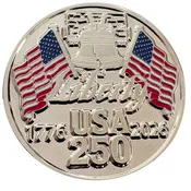 America’s 250 Birthday USA Liberty Ball Marker