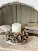 Carlyle Leaves Candle Ring