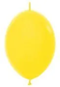 12"Link-O-Loon Fashion Yellow-50 Count