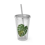Sunsplash Tumbler with Straw, 16oz