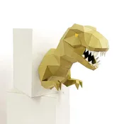 3D PaperCraft - T-Rex Wall Art