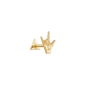 14K 'Love Ya' Stud