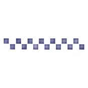 2 Inch Checkerboard Wall Stencil Border