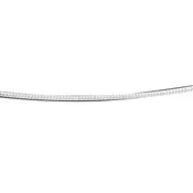 16 inch - 1.2 mm Square Snake Chain Necklace - Sterling Silver