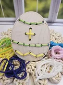Kids Sewing Kit | Easter Egg Kit | DIY Sewing Craft | Yarn Crafts | Learn to Sew Kit | Crafting Kit for Kids | Personalized Craft Kit