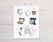 Baking Print