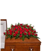 36 ROSE CASKET SPRAY