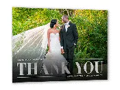 Big Bold Thanks Thank You Card