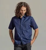1217 Shirt with relaxed fit Unisex - Dark navy