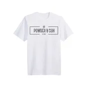 Powder and Sun Box Logo T-Shirt