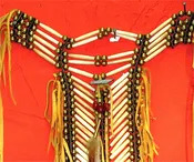 Bone Bead Breastplate Choker