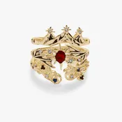 A Court of Thorns and Roses™ Bat Boys Ring Set of 3