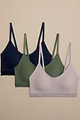 3 PACK POINTELLE MICRO LOUNGE BRA