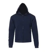Boys 4-7 Zip Front Fleece Hoodie Jacket Navy - 0283304