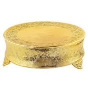 18" Round Ornate Plateau, GP