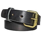 Amish Full Grain Leather Belt Slim - H.N. Williams