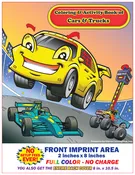 Cars & Trucks Canadian Imprint Colouring Book