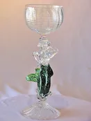 Mermaid Goblet — The Glass Studio on Cape Cod