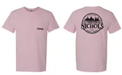 Nichols Logo Tee - Blossom Pink