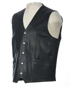 Bar Hop Leather Vest