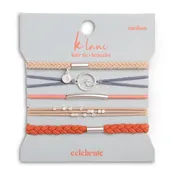 Celebrate Wave Charm Hair Tie Bracelets