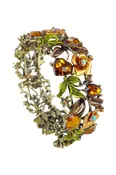 Amber Crystal Cuff