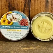 Sunflower Sandalwood Lotion Bar