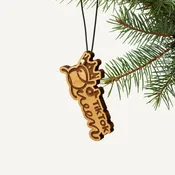 TikTok Queen| Wood Ornament — Lucca