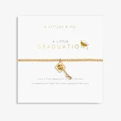 A Little 'Graduation' Bracelet in Gold-Tone Plating