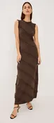 CLAUDIA DRESS IN CINNAMON