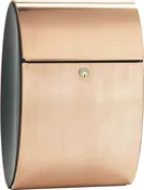Allux Ellipse Locking Wall Mount Mailbox
