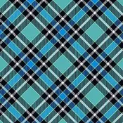 Michael Miller Girls Gone Camping Camping Plaid Teal DCX12757-TEAL-D 100% Cotton Fabric 44/45" wide