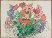 Forget Me Not IV – Original Watercolor Painting – Made In Hawaii