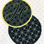 Applique Coaster IQ Designer Online Class (REPLAY)